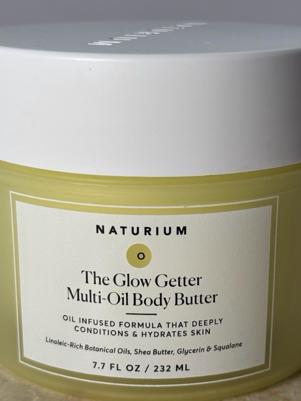 Naturium The Glow Getter Multi-Oil Body Butter — Creamy Yellow - Picture 5 of 5